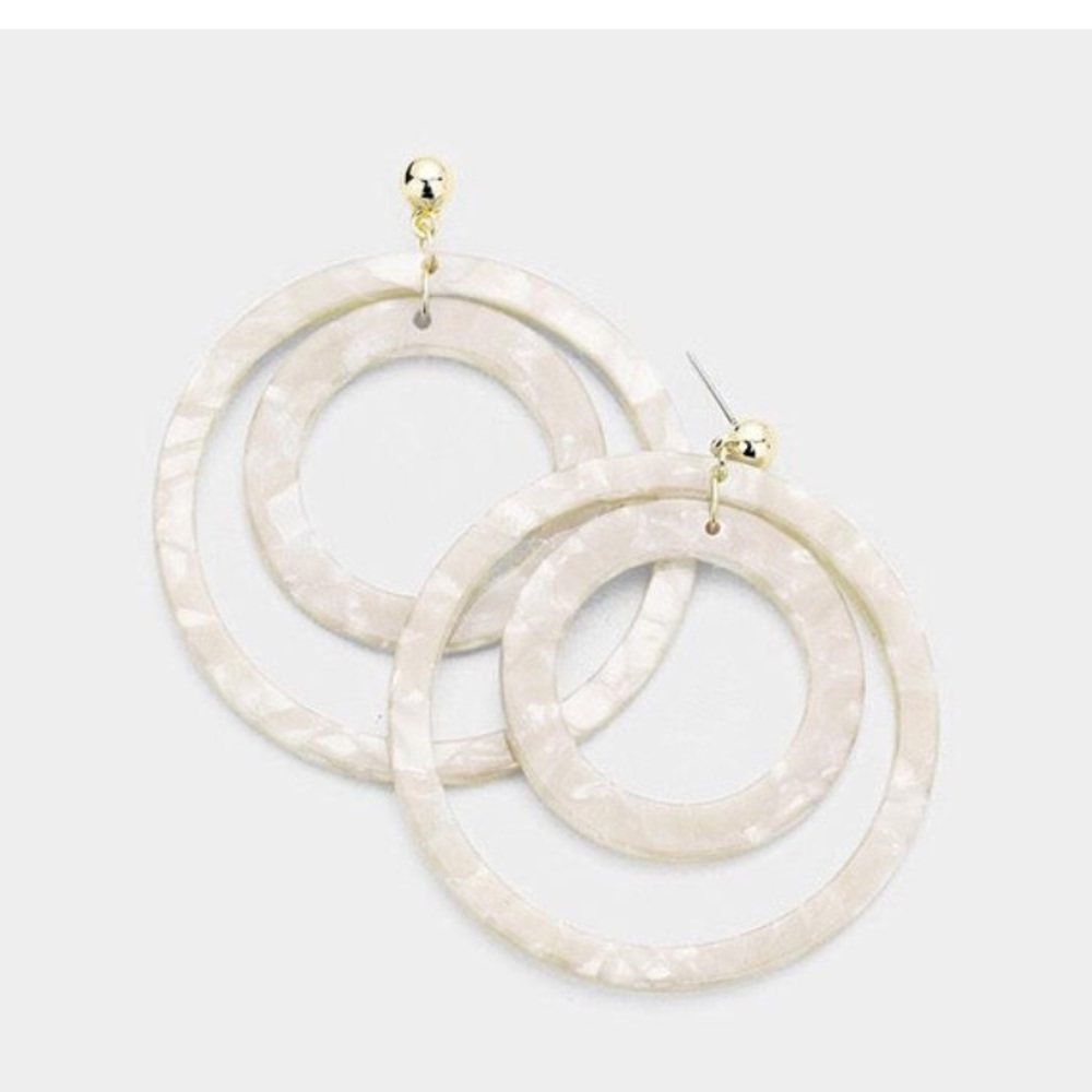 Layered Tortoise Earrings